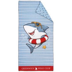 Παιδική πετσέτα θαλάσσης Greenwich Polo Club® Junior Micro Prints 4044