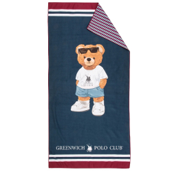 Παιδική πετσέτα θαλάσσης Greenwich Polo Club® Junior Micro Prints 4042