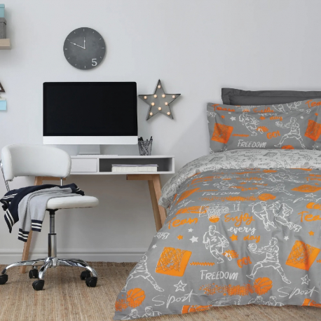 Σετ σεντόνια μονά Das® Kids 4941