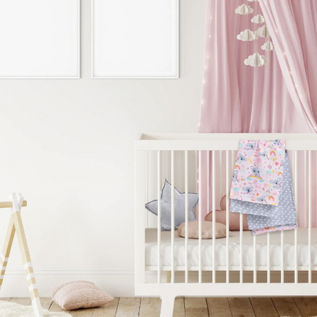 Σετ σεντόνια λίκνου Das® Baby Fun 4934