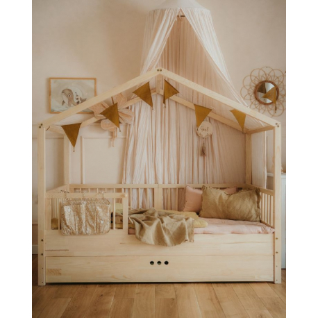 Κρεβάτι σπιτάκι Bellamy Dream Nest Pine 80 x 160 cm