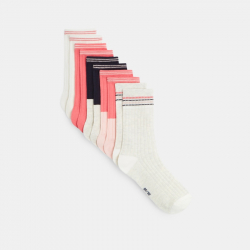 Okaidi Κάλτσες με πλεκτό λάστιχο (σετ των 5)