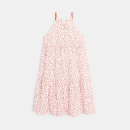 Okaidi Φόρεμα με τυπωμένα σχέδια με τιράντες