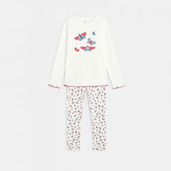 Okaidi Pyjama 2 pieces en jersey motif papillons
