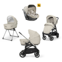 Σύστημα χωρίς βάση Inglesina Aptica Darwin i-Size System Quattro Cashmere Beige