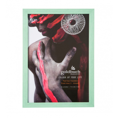 Κορνίζα πλαστική Goldbuch Colour Up Your Life Light Green 13 x 18 cm