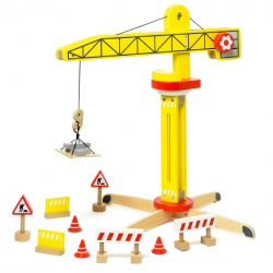 IMAGIBUL MECHANIC WOODEN CRANE - ΞΥΛΙΝΟΣ ΓΕΡΑΝΟΣ