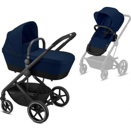 Καρότσι Cybex Gold Balios S 2in1 Black - Navy Blue