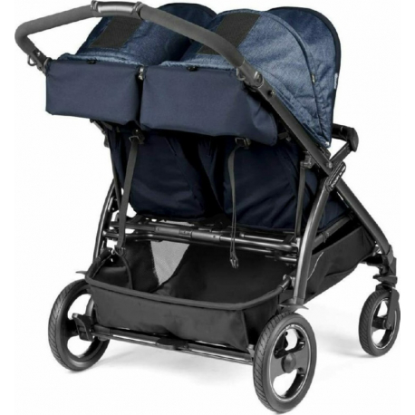 Καρότσι διδύμων Peg Perego Book for Two Indigo