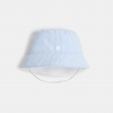 Obaibi Chapeau de soleil reversible poissons jaune bebe garcon