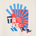 Okaidi T-shirt manches courtes a message vert Garcon