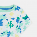 Obaibi T-shirt imprime mer blanc bebe garcon