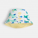 Obaibi Chapeau de soleil reversible poissons jaune bebe garcon