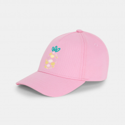 Obaibi Casquette rose bebe fille