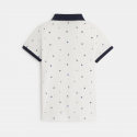 Okaidi Μπλούζα πόλο κοντομάνικη με τυπωμένα σχέδια