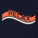 Okaidi Μπλούζα κοντομάνικη με μήνυμα Relax