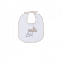 Σαλιάρα αδιάβροχη μικρή Baby Star Αερόστατο