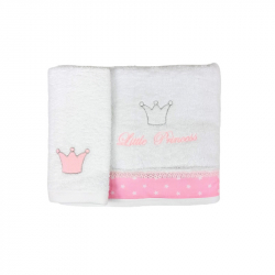 Σετ πετσέτες Baby Star Princess Ροζ