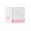 Σετ πετσέτες μπάνιου και χεριών Baby Star Princess