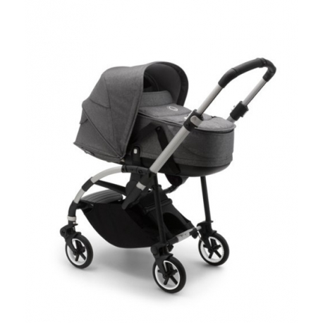 Port-bebe Bugaboo Bee6 Bassinet Complete Grey Melange