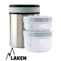 Θερμός φαγητού LAKEN Inox 1000 ml & 2 δοχεία