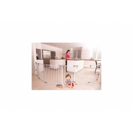 Dreambaby® προεκτάσεις μπάρας ασφαλείας Royale 3-in-1 Converta® White 126 cm