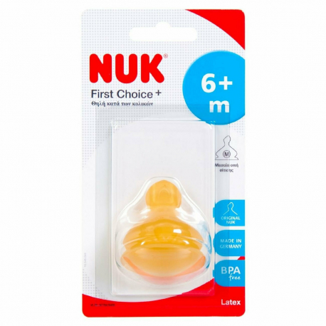 NUK® θηλή First Choice+ μέγεθος 2 (6Μ+)
