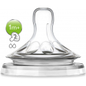 Θηλή Philips Avent Natural 1M+, σετ των 2