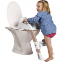 Kάθισμα τουαλέτας με σκαλάκι Thermobaby Kiddyloo Brown