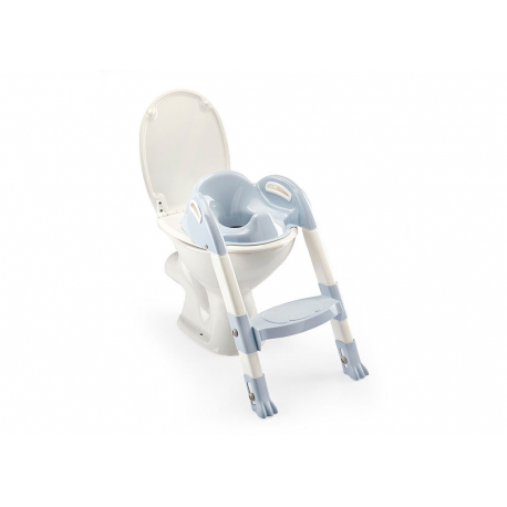 Kάθισμα τουαλέτας με σκαλάκι Thermobaby Kiddyloo Light Blue