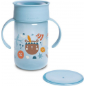 Εκπαιδευτικό κύπελλο Suavinex 360° Trainer Cup 340 ml Forest Blue 12M+