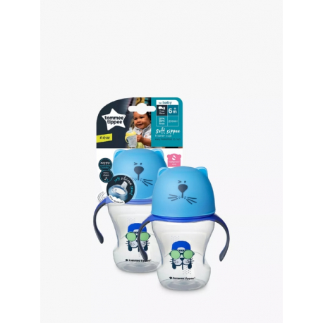 Κύπελλο Tommee Tippee με μαλακό στόμιο Soft Sippee Cup 230 ml