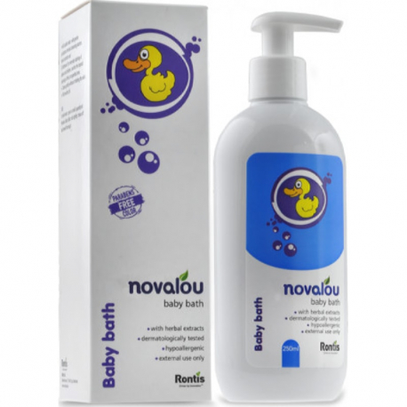 Novalou βρεφικό αφρόλουτρο 250 ml με αντλία