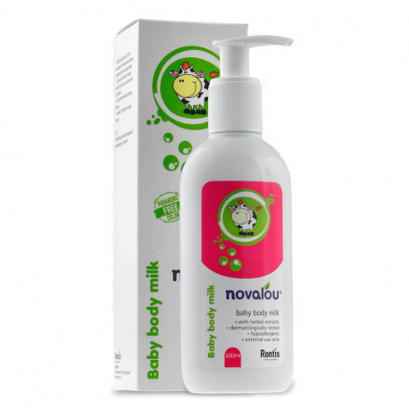 Βρεφικό γαλάκτωμα Novalou με αντλία 200ml