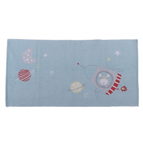 Παιδικό χαλί Nef-Nef Baby Space Aqua 70x140