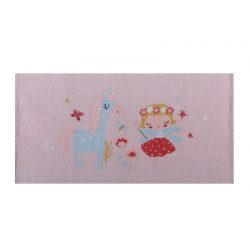 Παιδικό χαλί Nef-Nef Magic World Pink 70x140 cm