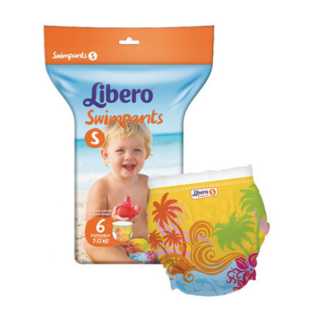 Πάνες - μαγιό μιας χρήσης Libero® Swimpants Small 7-12 kg 6 τεμάχια