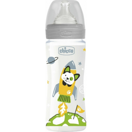 Chicco μπιμπερό Well Being 330 ml 4m+ (1τμχ)