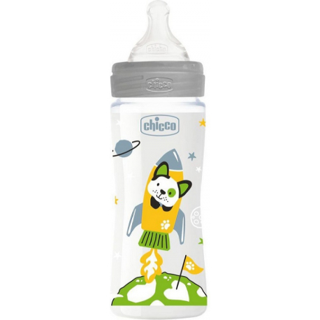 Chicco μπιμπερό Well Being 330 ml 4m+ (1τμχ)