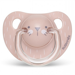 Πιπίλα Suavinex Premium Anatomical Hygge Baby Pink Whiskers 6-18Μ