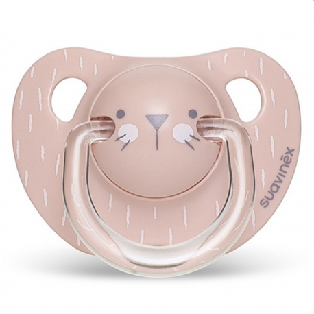 Πιπίλα Suavinex Premium Anatomical Hygge Baby Pink Whiskers 6-18Μ