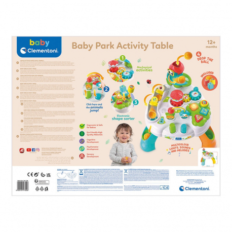 Πάρκο διασκέδασης Baby Clementoni® Play For Future από ανακυκλωμένα υλικά