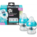 Μπιμπερό Tommee Tippee Advanced Anti-Colic αργής ροής 150 ml 0M+, σετ των 2