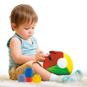 Αισθητηριακή μπάλα Baby Clementoni® με μαλακά τουβλάκια Soft Clemmy