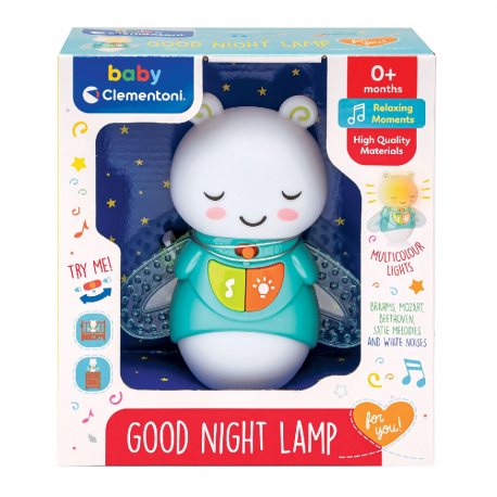 Φωτεινή πυγολαμπίδα ύπνου Baby Clementoni® με ήχους και μουσική