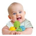 Σετ 10 μαλακά τουβλάκια Baby Clementoni® Soft Clemmy touch & play
