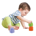 Σετ 10 μαλακά τουβλάκια Baby Clementoni® Soft Clemmy touch & play
