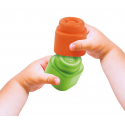 Σετ 10 μαλακά τουβλάκια Baby Clementoni® Soft Clemmy touch & play