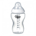 Μπιμπερό Tommee Tippee Closer to nature μέτριας ροής 340ml 3m+(1τμχ)