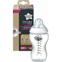 Μπιμπερό Tommee Tippee Closer to nature μέτριας ροής 340ml 3m+(1τμχ)